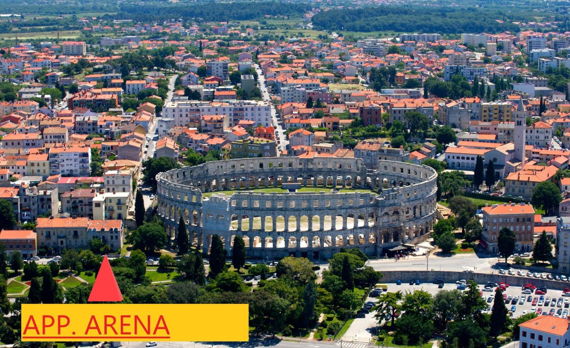 Apartments Arena Póla Kültér fotó