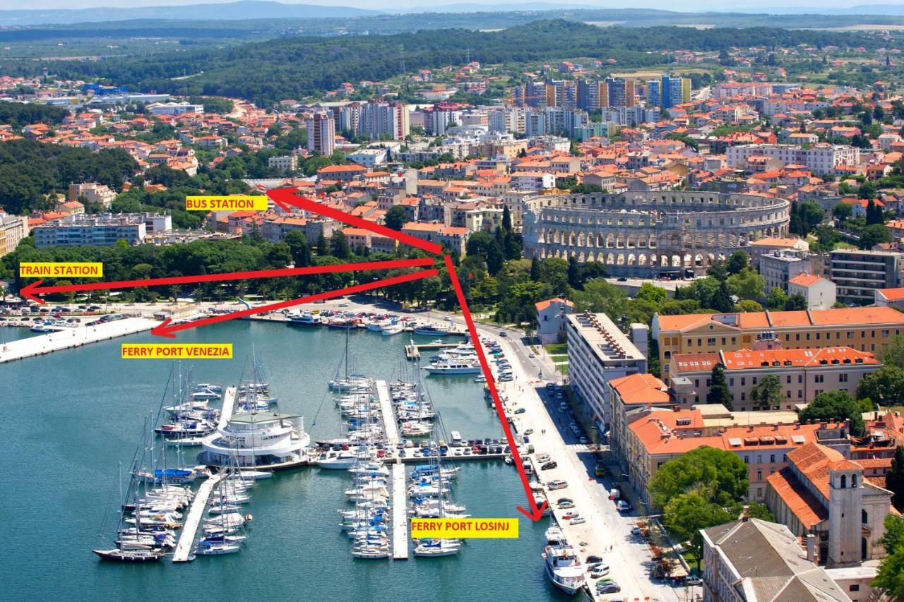 Apartments Arena Póla Kültér fotó